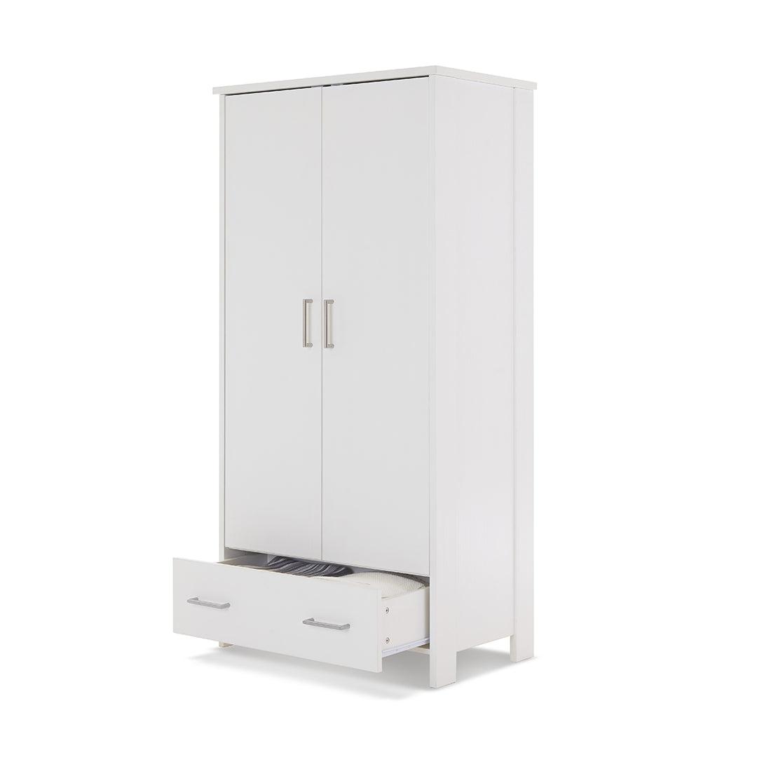  Obaby Nika Double Wardrobe - White Wash、mySite、merchandisen