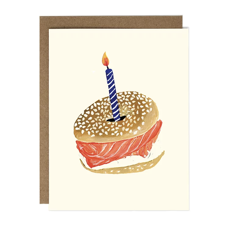 Everything Bagels Greeting Cards, Set of 5、mySite、topwebapps