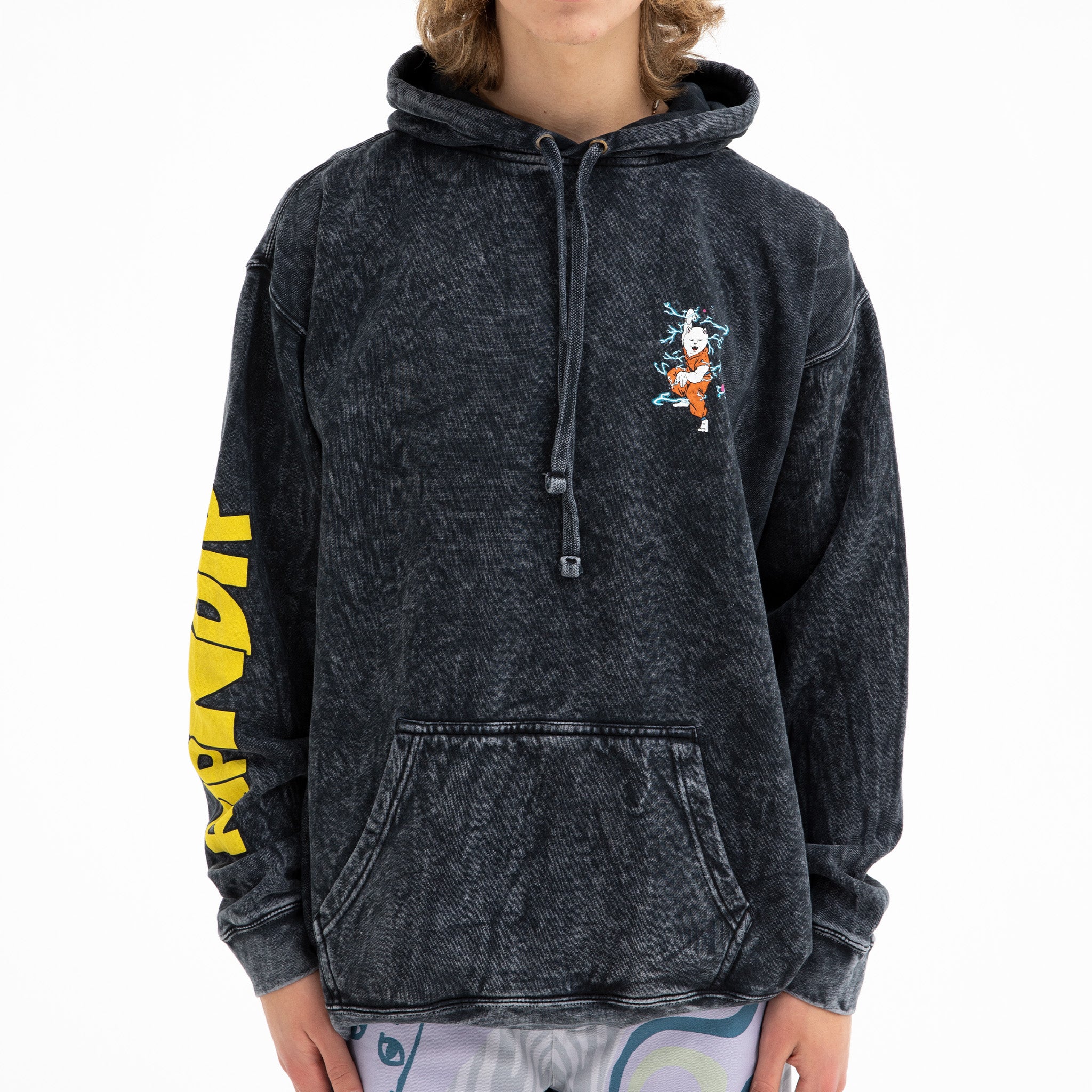  Super Sanerm Hoodie (Black Mineral Wash)、mySite、merchandisen