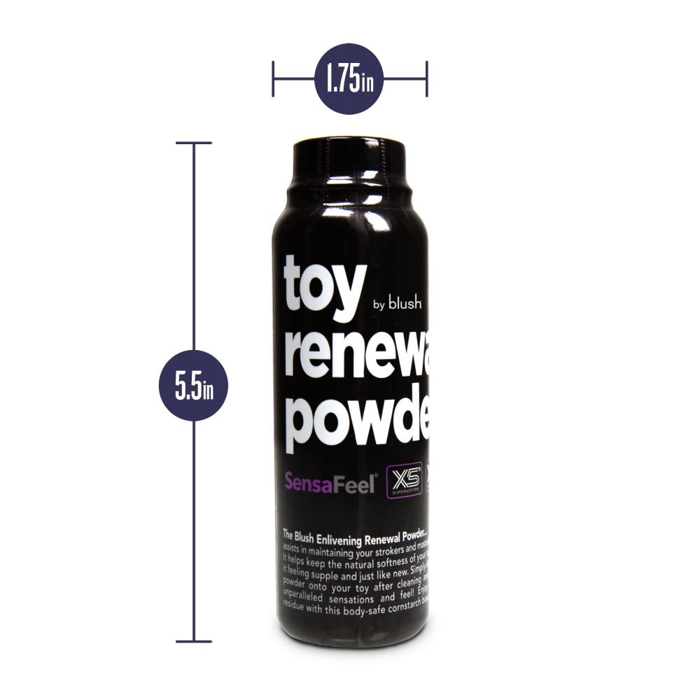 Sex Toy Renewal Powder By Blush® - Refreshes Toys Made From TPE、mySite、bottomscart