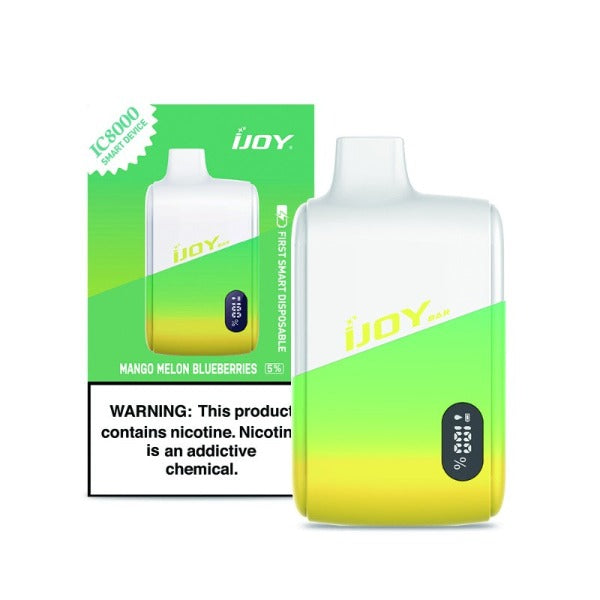 iJoy Bar IC8000 8000 Puffs Rechargeable Disposable Vape 18mL、mySite、zt4zffjzw