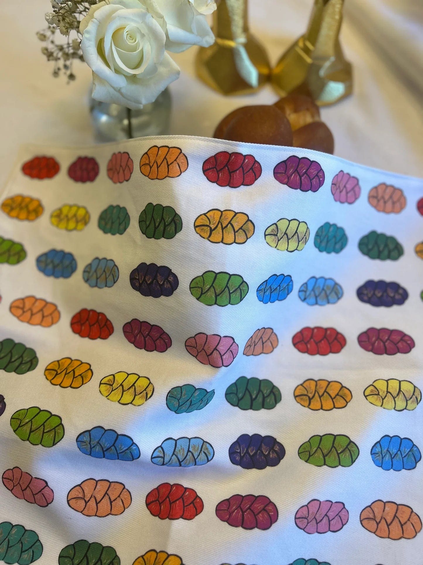 Rainbow Challahs Challah Cover、mySite、topwebapps