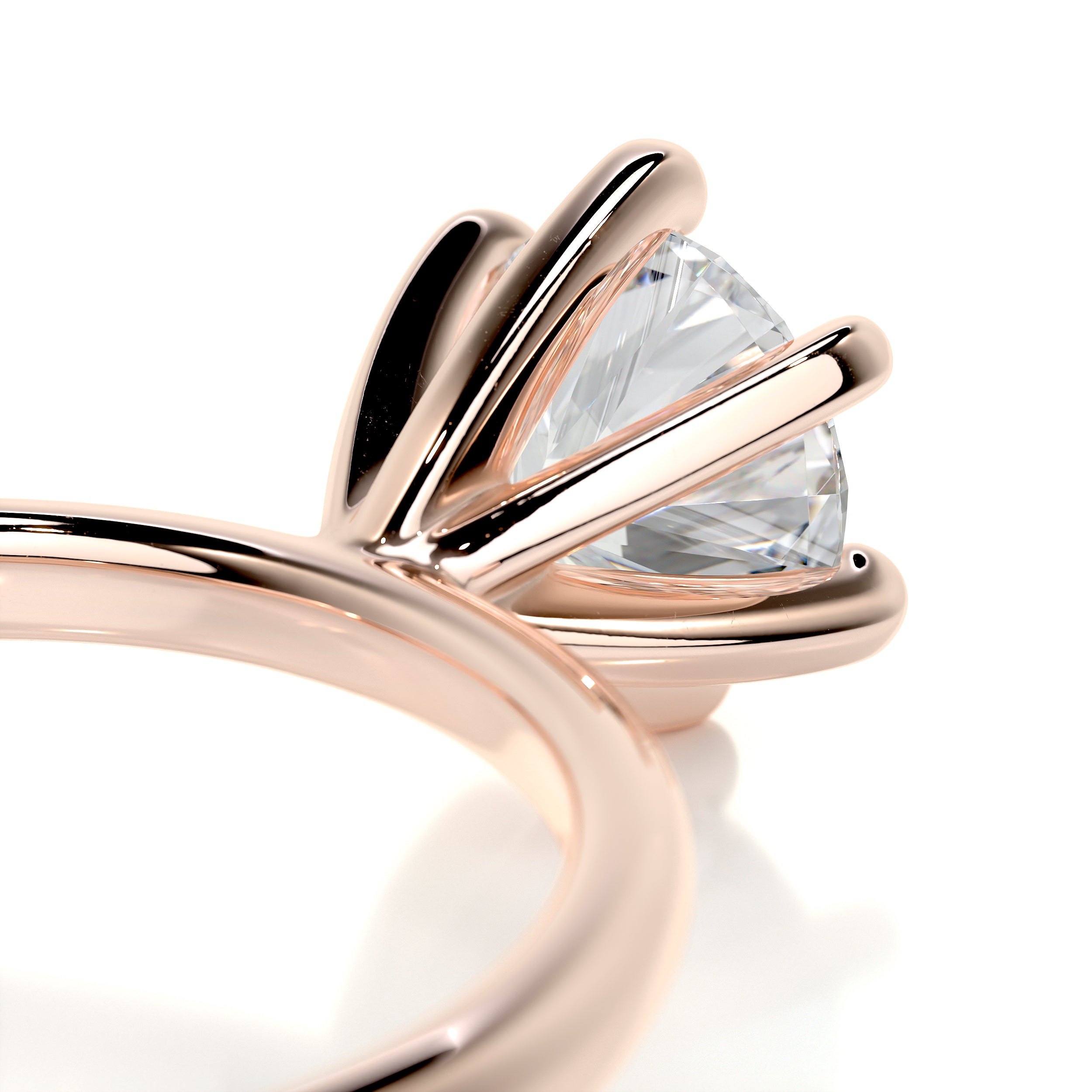 Samantha Diamond Engagement Ring -14K Rose Gold、mySite、hinf8tx79