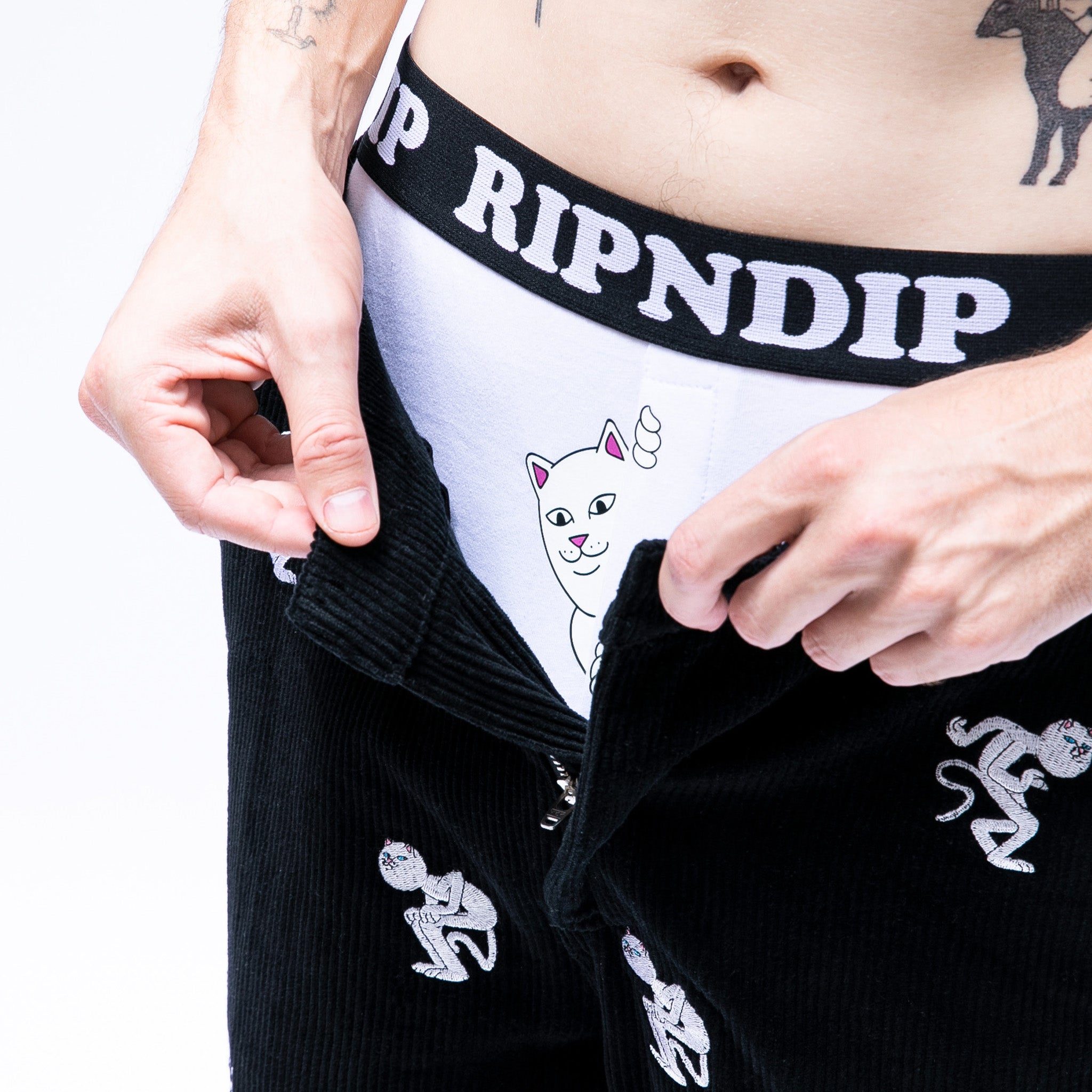  Peek A Nermal Boxers (White)、mySite、merchandisen
