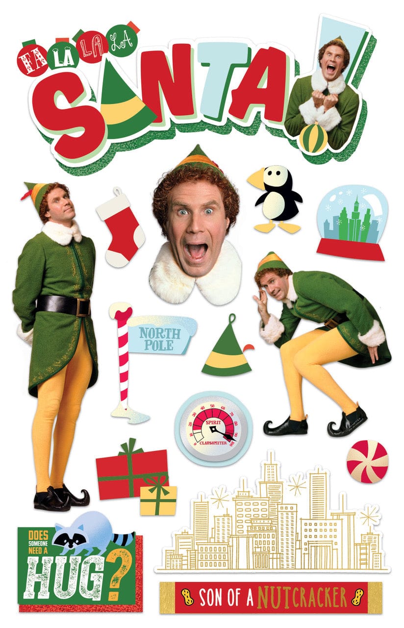  3D Scrapbook Sticker - Elf、mySite、ghnorth