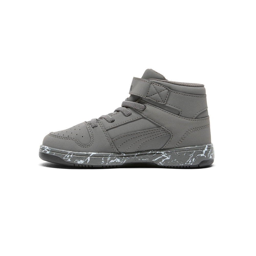 Rebound Layup Marble Nubuck High Top Sneakers (Little Kid)、mySite、gtrtttuynbv