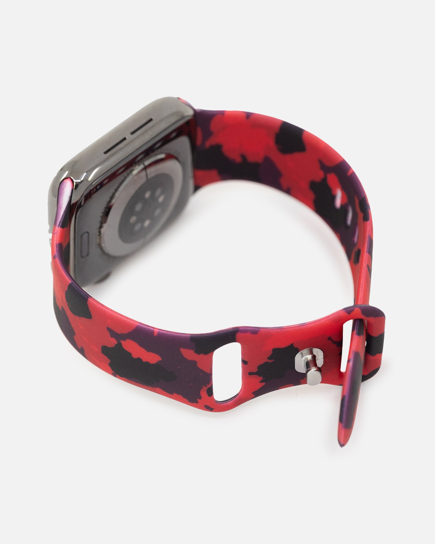 Saint Morta Printed Silicone Band M002 Red Camo、mySite、zt4zffjzw