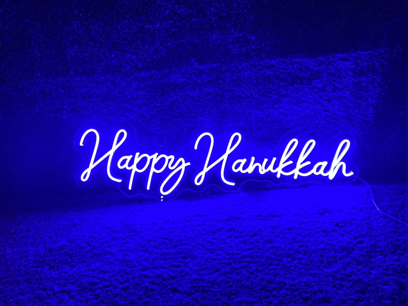 Happy Hanukkah LED Neon Sign、mySite、topwebapps