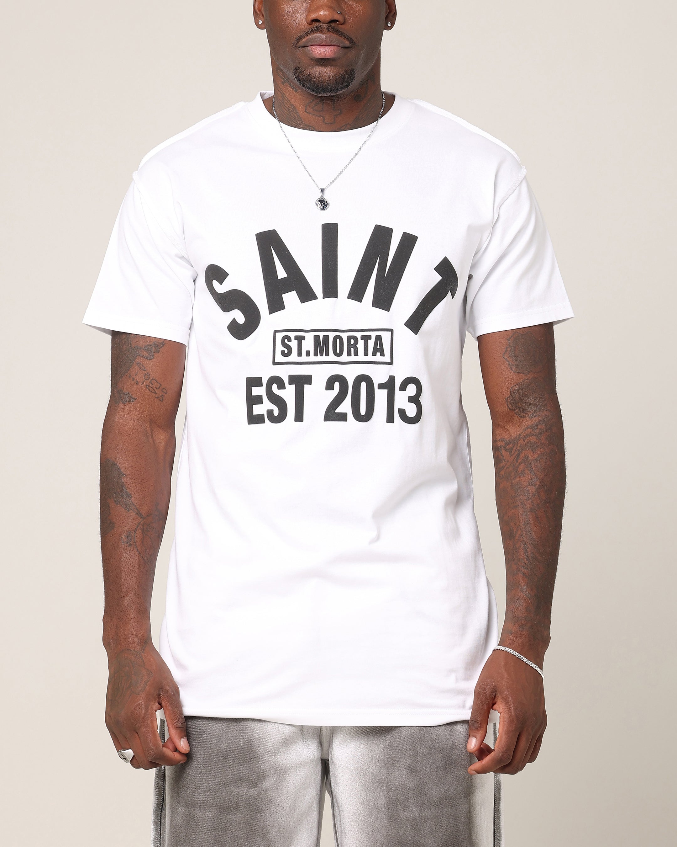 Saint Morta St Morta Lafayette T-Shirt White、mySite、zt4zffjzw