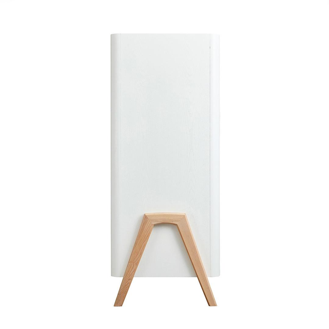  Gaia Baby Hera Cot Bed + Dresser + Wardrobe Three Piece Bundle - Scandi-White + Natural、mySite、merchandisen