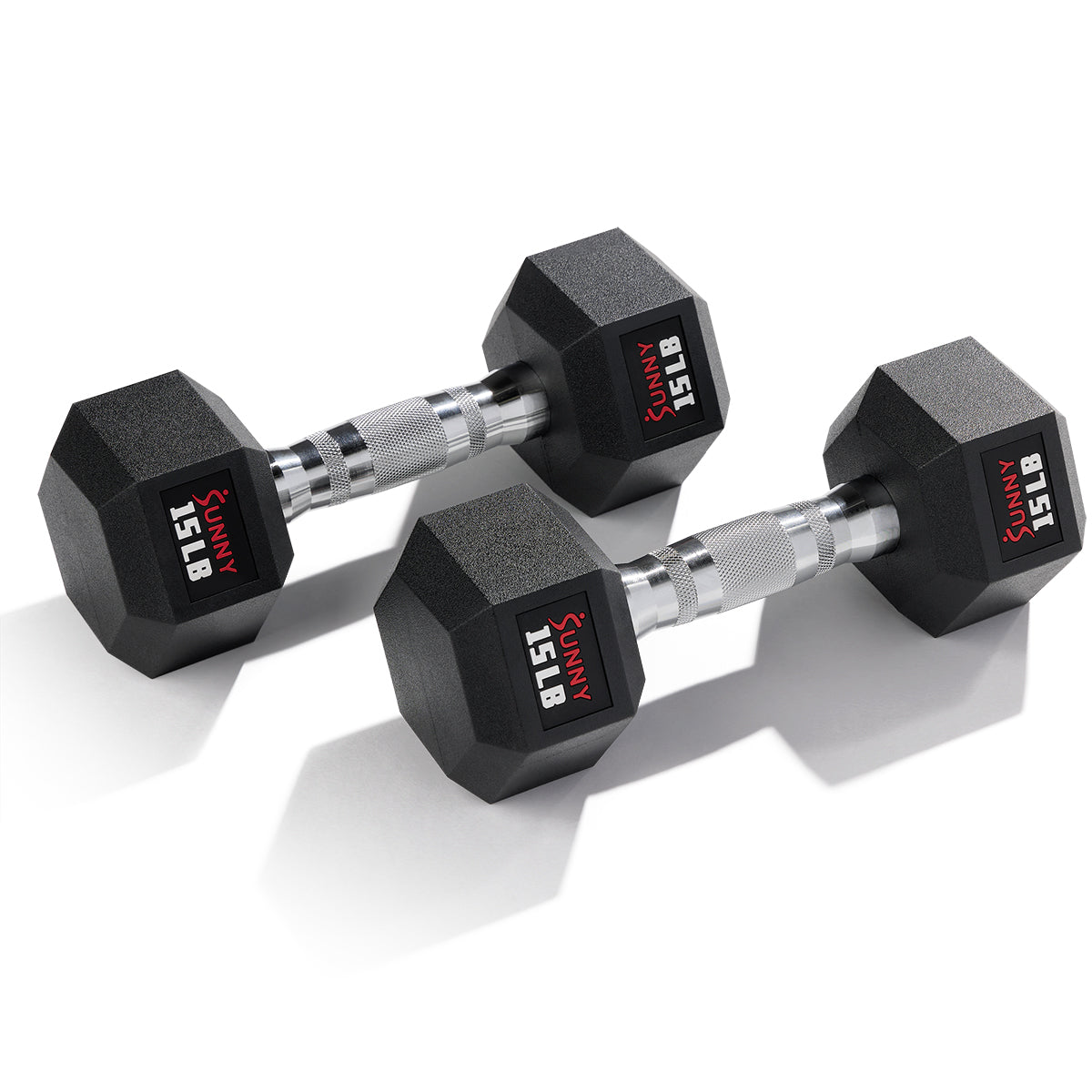  Premium Hex Style Dumbbells 5 - 50 LBS | Sunny Strength™、mySite、ghnorth