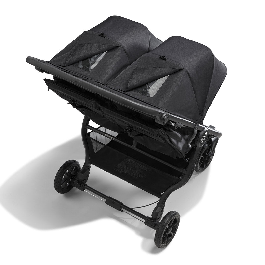  Baby Jogger City Mini GT2 Double Pushchair + Carrycot Bundle - Opulent Black、mySite、merchandisen