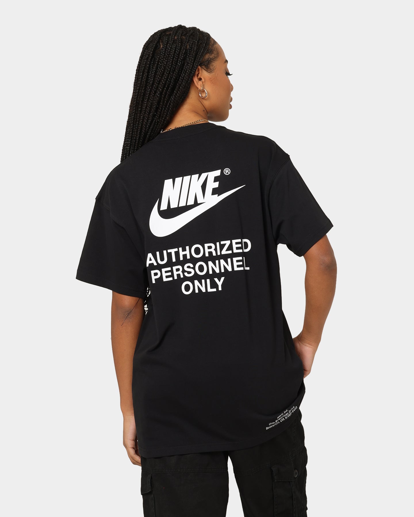 Nike Sportswear Authorized Personnel T-Shirt Black、mySite、zt4zffjzw