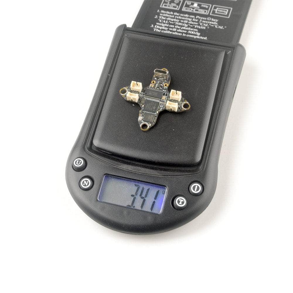  HappyModel CrossF4 F411 1-2S 5A 8Bit AIO Whoop Flight Controller - ELRS 2.4GHz、mySite、merchandisen