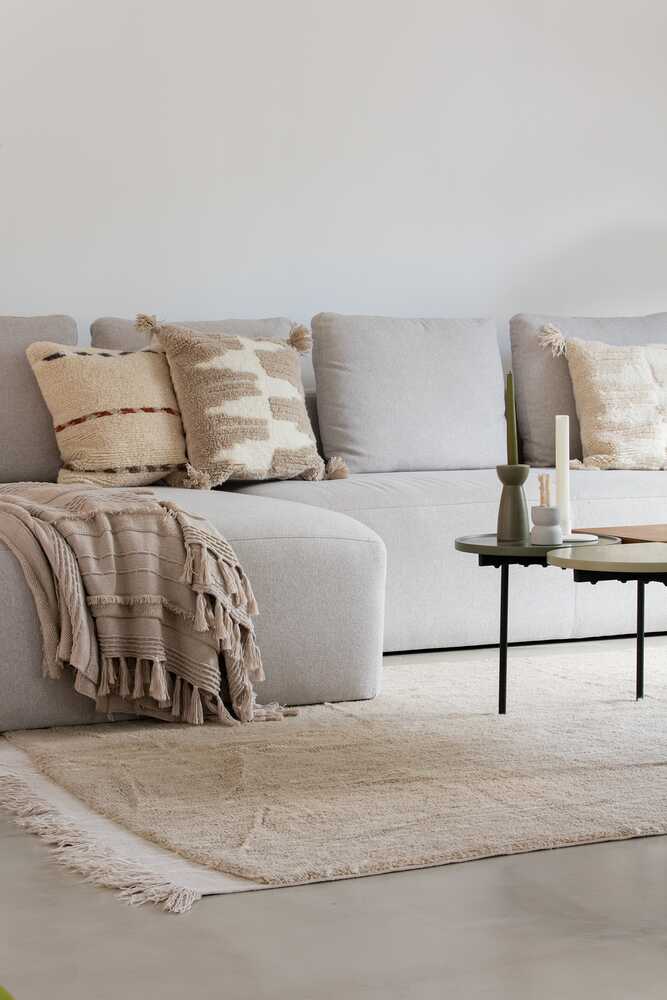 KNITTED BLANKET AIR DUNE WHITE、mySite、gigharbornorthrealestate