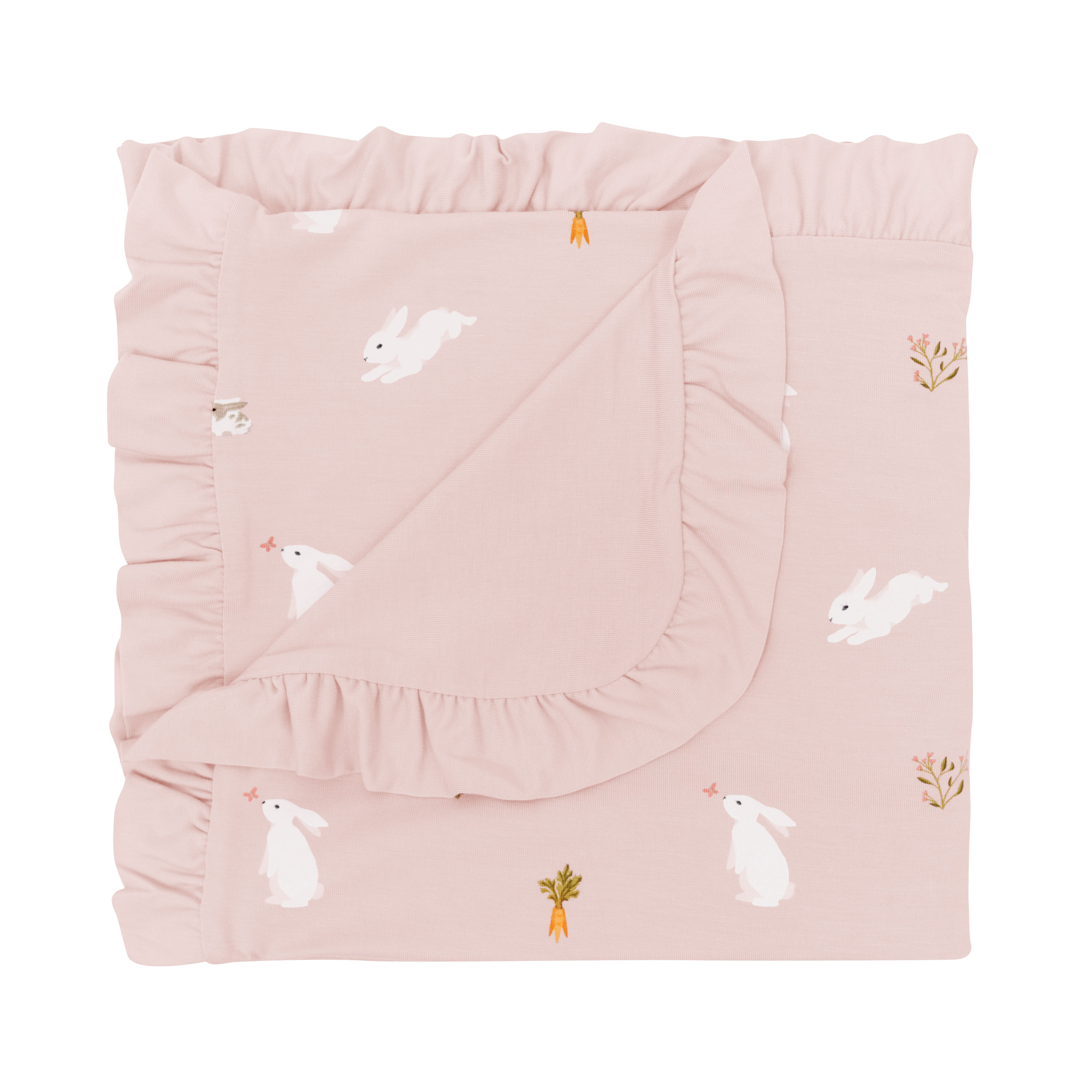  Ruffle Baby Blanket in Blush Rabbit 0.5、mySite、layawaytickets