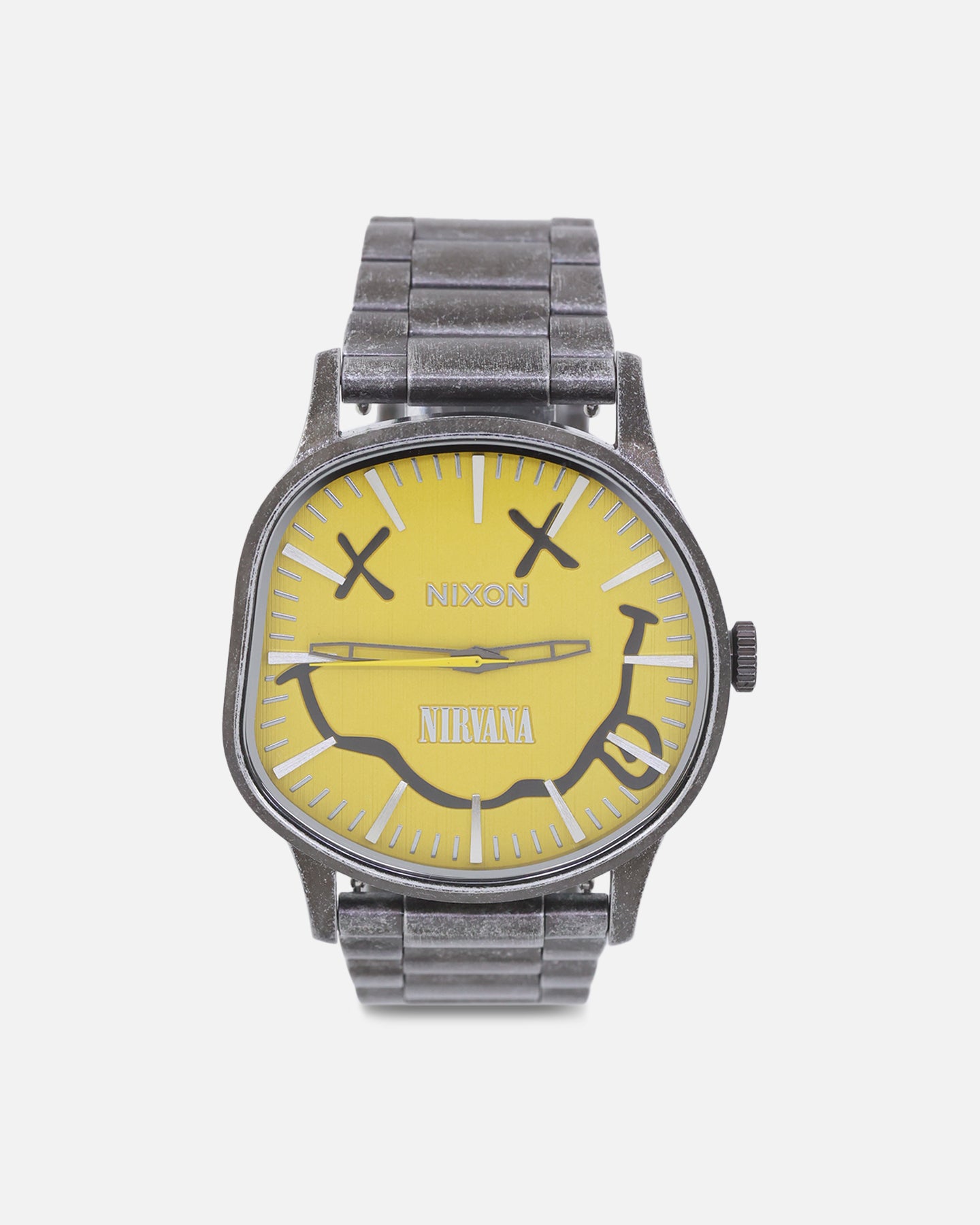 Nixon X Nirvana Sentry Wobble Watch Yellow Nirvana、mySite、zt4zffjzw