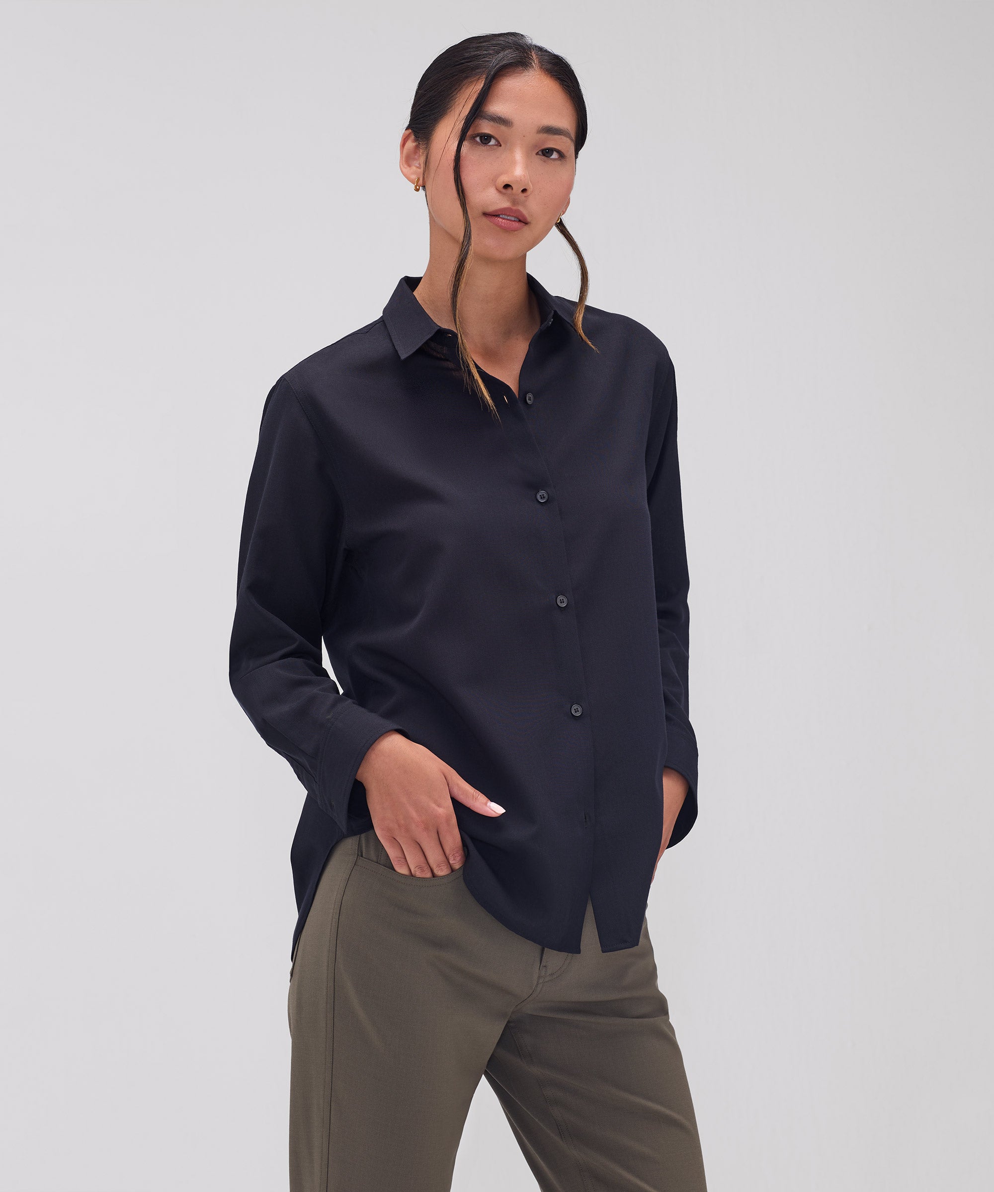 Women's Merino Travel Shirt、mySite、noshort
