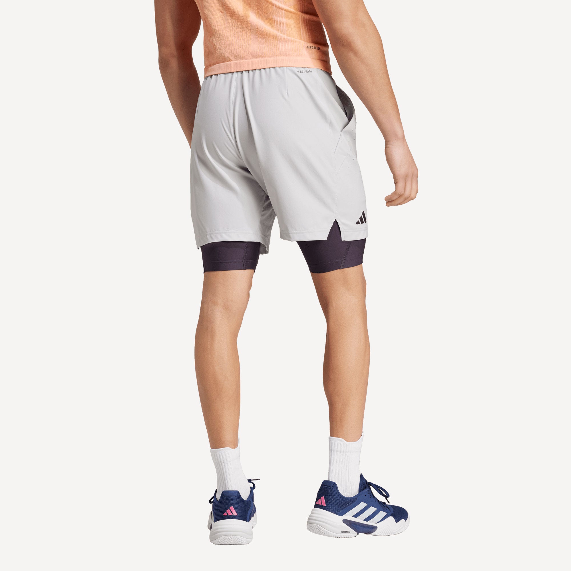 adidas Pro Men's Tennis Shorts and Inner Shorts Set