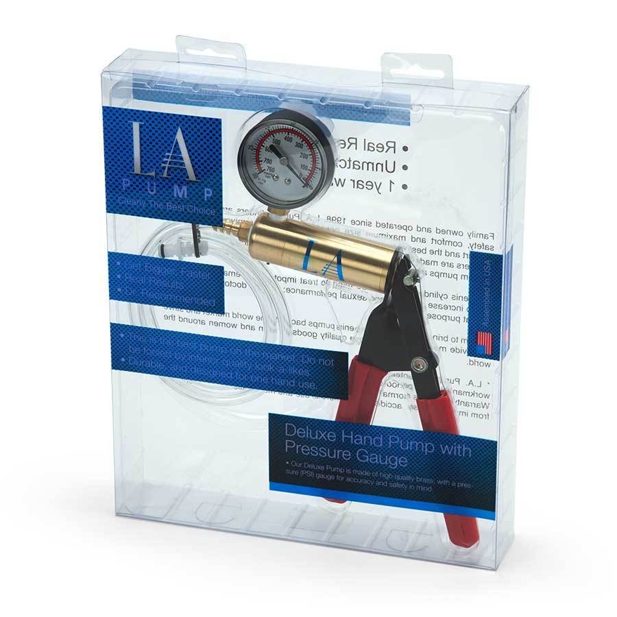 Premium Trigger Grip Metal Hand Pump & Gauge for Penis Pumps、mySite、bottomscart