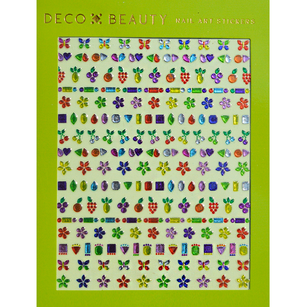  Tutti Frutti Nail Art Stickers、mySite、ghnorth