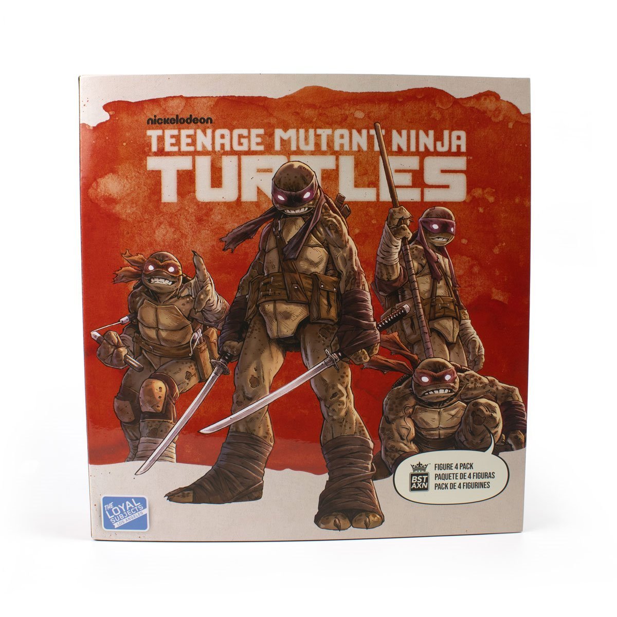 Teenage Mutant Ninja Turtles BST AXN Undead Turtles 4-Pack、mySite、hgirdovlk