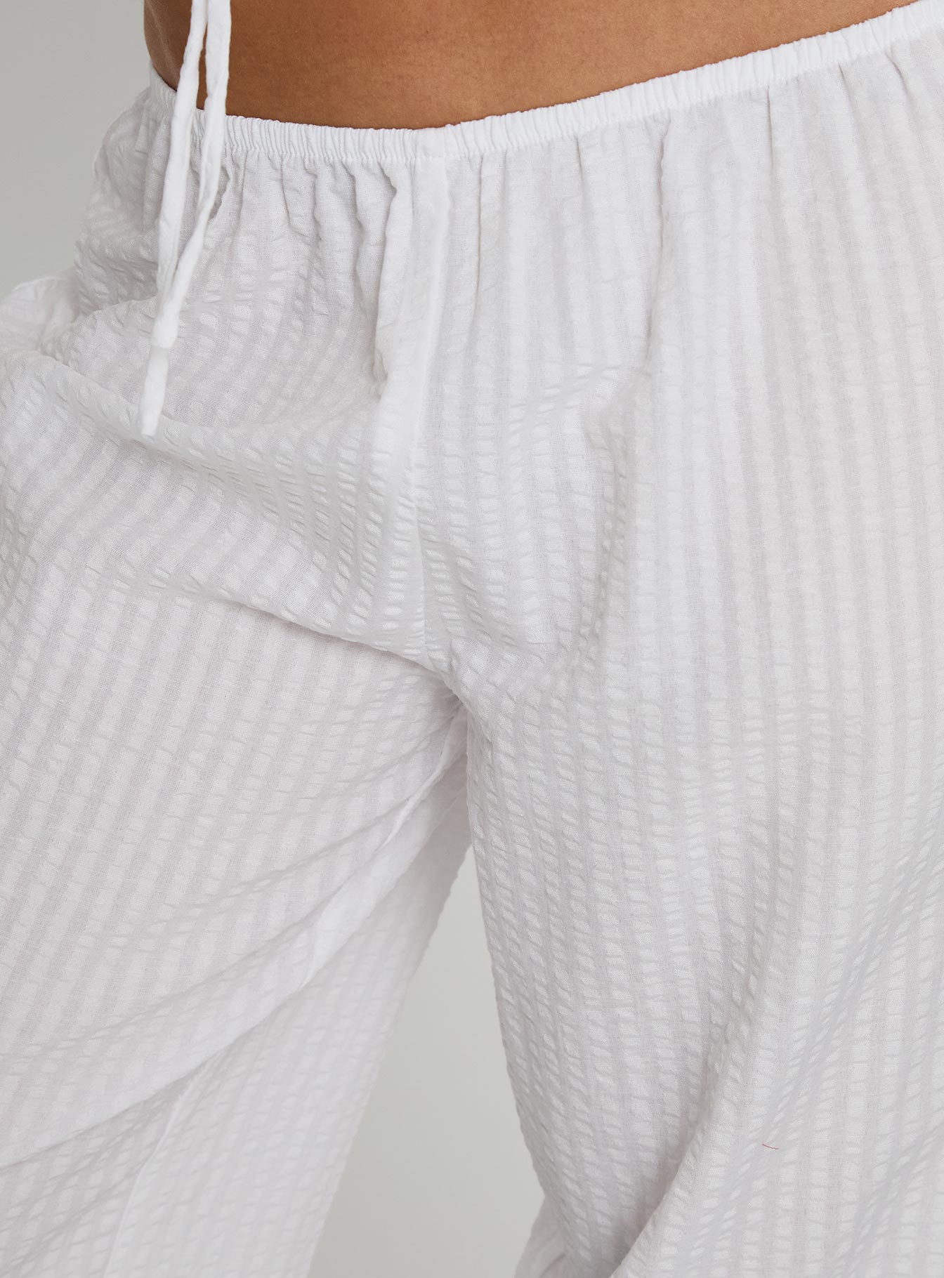 Santabelle Frill Pants White、mySite、solidvoid