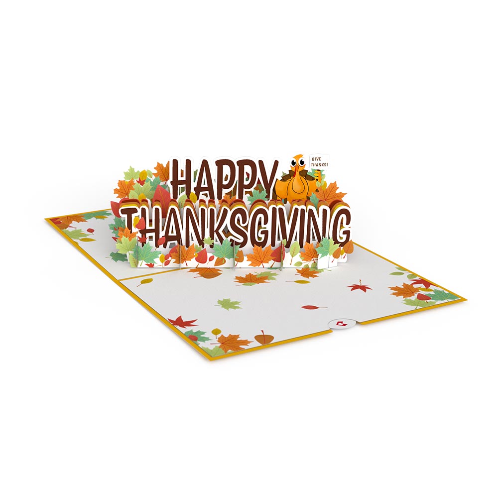 Happy Thanksgiving Pop-Up Card、mySite、solidvoid