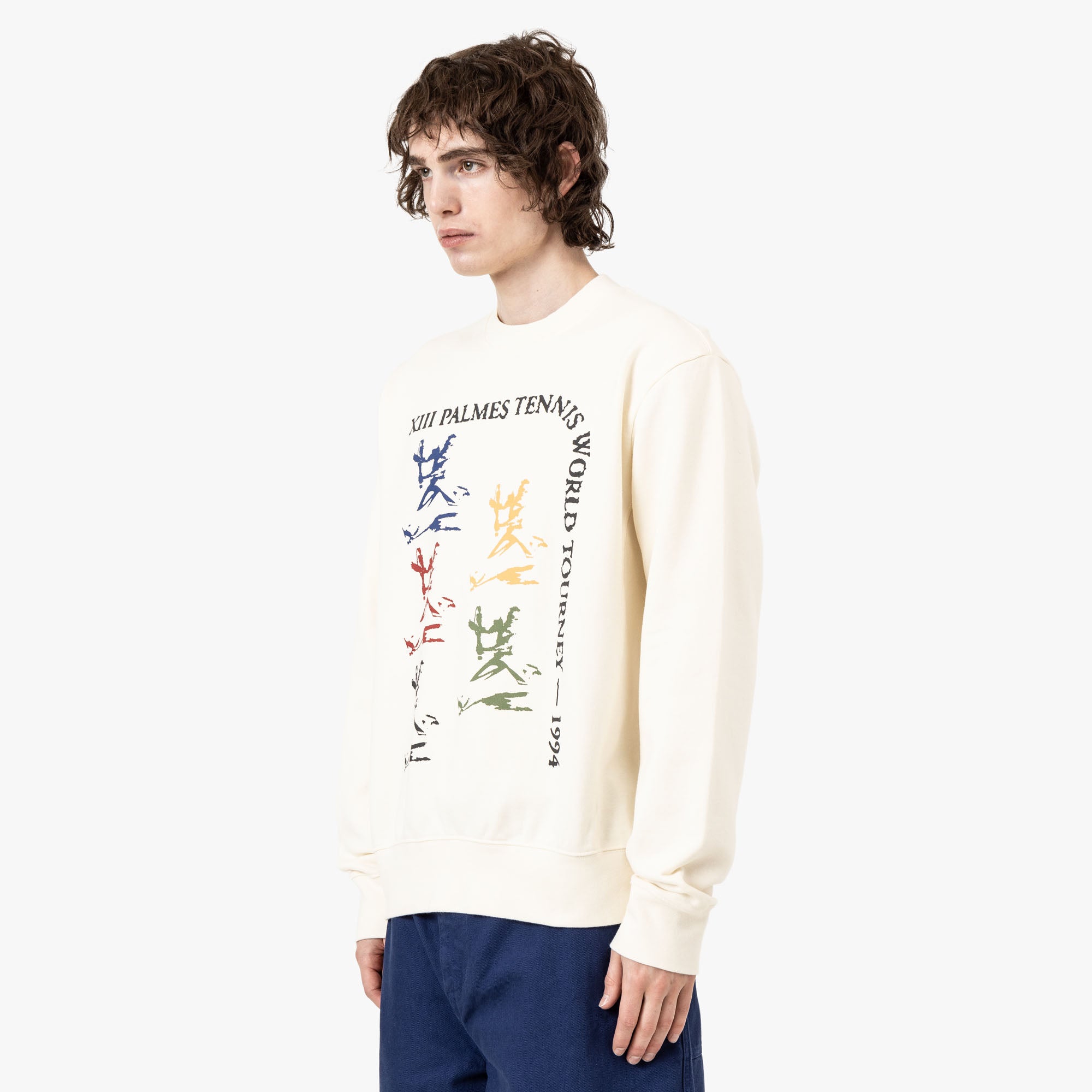  Palmes Tourney Crewneck Off White、mySite、merchandisen
