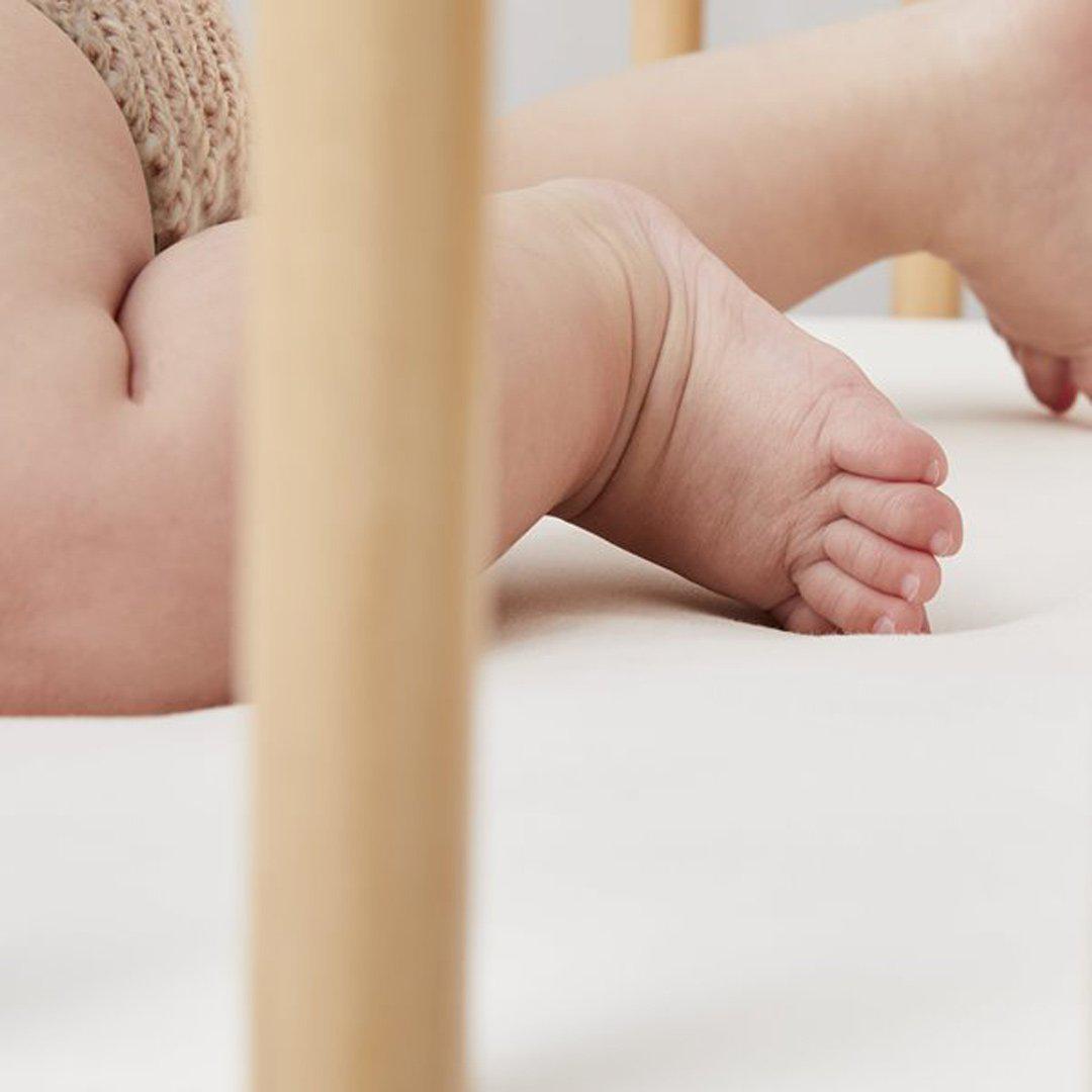  The Little Green Sheep - Organic Jersey Fitted Sheet - Stokke/Leander 70x120cm、mySite、merchandisen