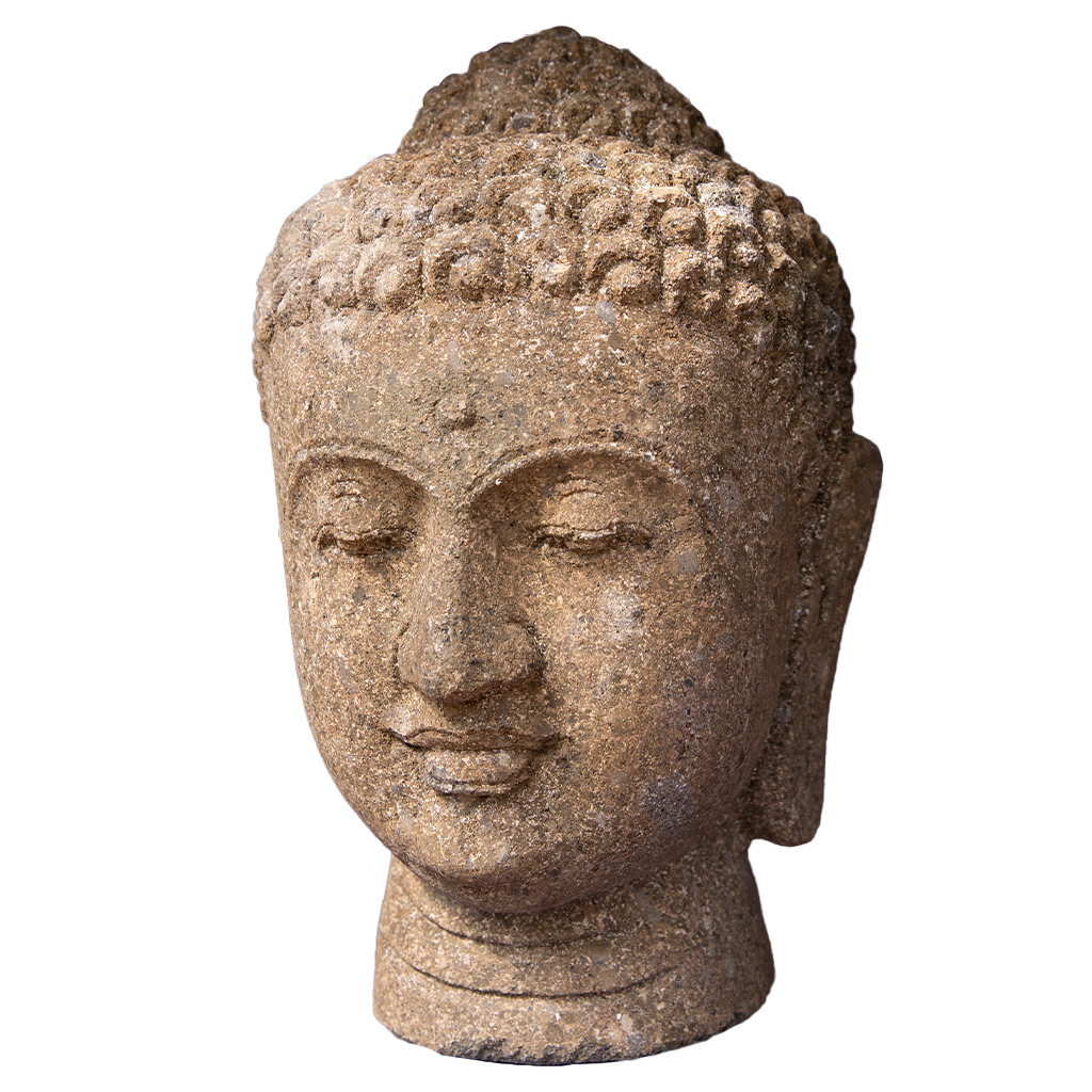 Zen Garden Statue: Buddha Head、mySite、topwebapps
