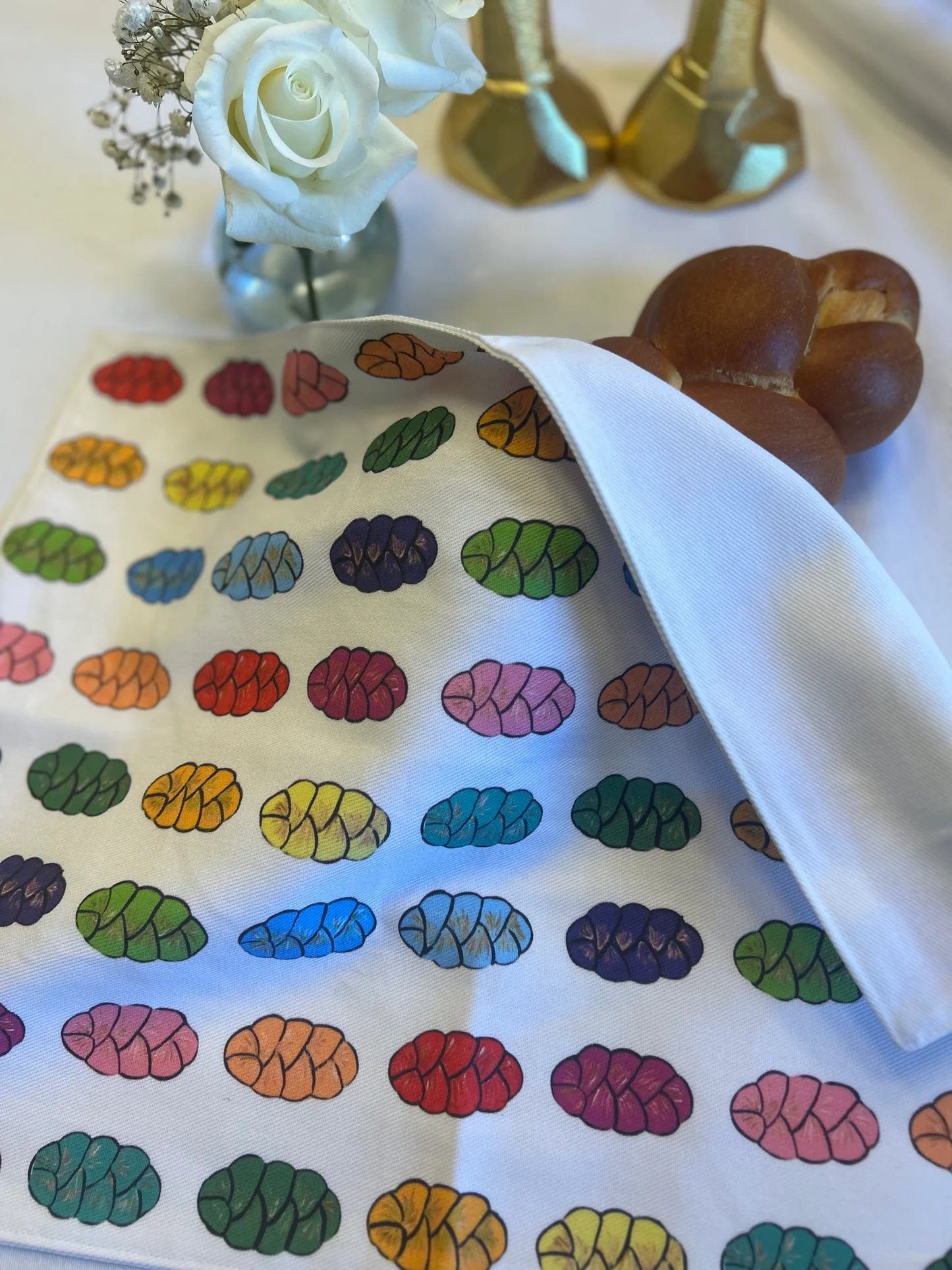Rainbow Challahs Challah Cover、mySite、topwebapps