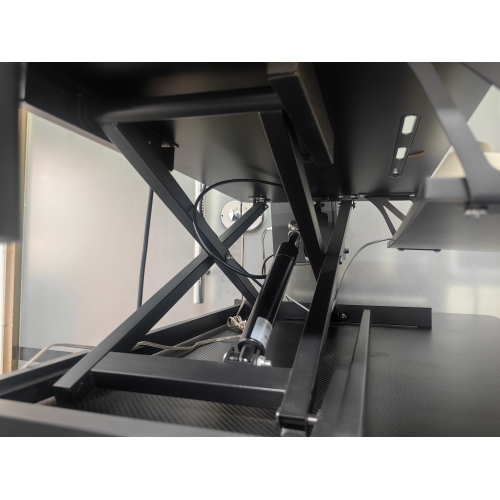 32 Inch Desk Converter, Height Adjustable Sit to Stand Riser, Dual Monitor and Laptop Workstation with Wide Keyboard Tray (BLACK) BACK-TO-SCHOOL、、casual