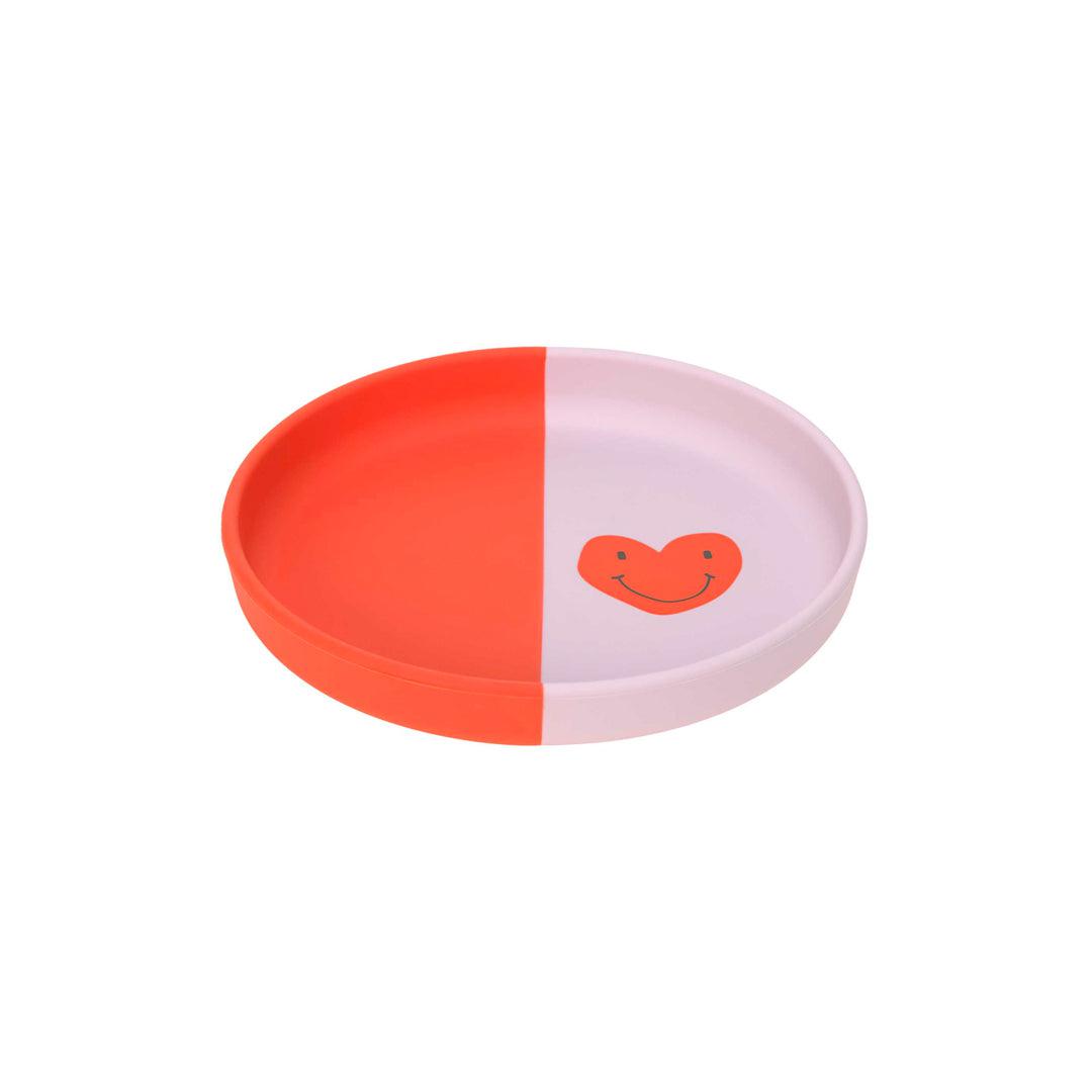  Lassig Silicone Plate - Happy Rascals - Lavender - Heart、mySite、merchandisen