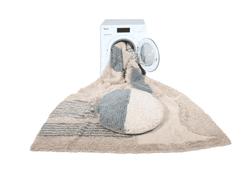 Sun Rays Wool Washable Floor Cushion、mySite、gigharbornorthrealestate