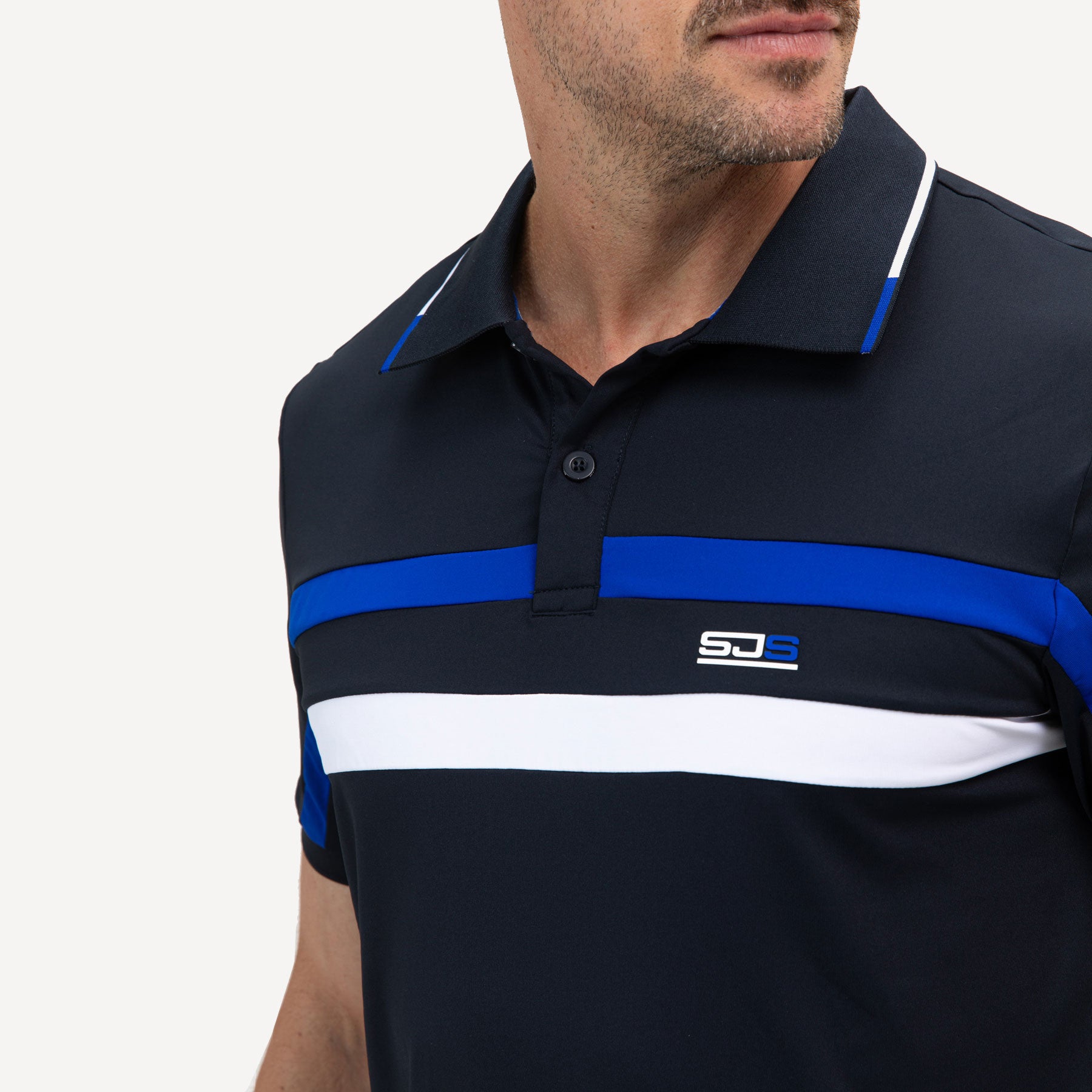 Sjeng Sports Ceder Men's Tennis Polo、mySite、neckold