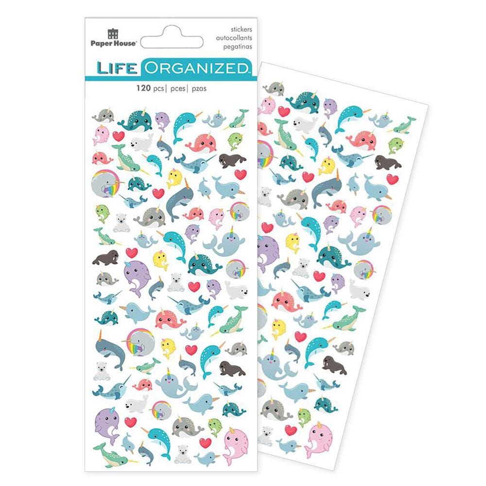  Mini Stickers - Narwhal、mySite、ghnorth