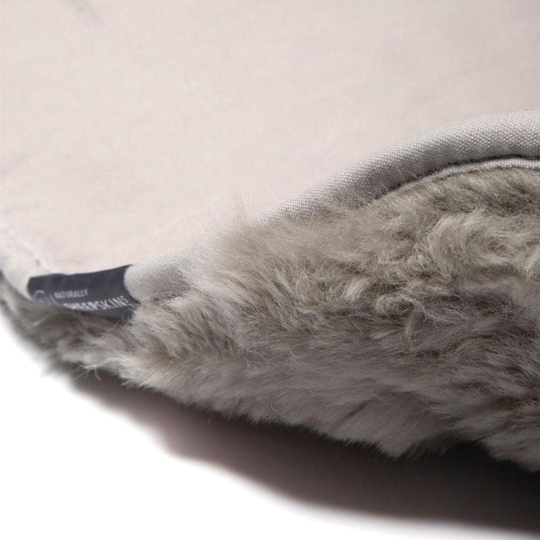 Naturally Sheepskins Original Sheepskin Pram Liner - Grey、mySite、merchandisen