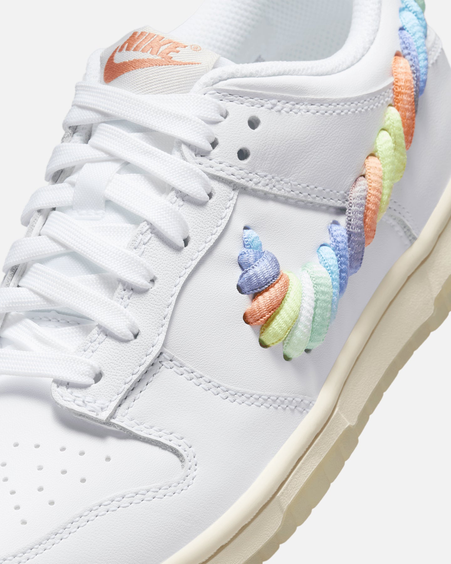 Nike Kids' Dunk Low (GS) White/Multi-coloured、mySite、zt4zffjzw