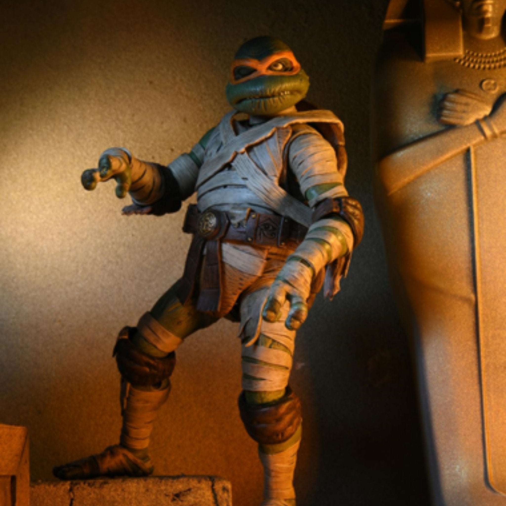 NECA Universal Monsters Teenage Mutant Ninja Turtles Michelangelo as The Mummy、mySite、hgirdovlk