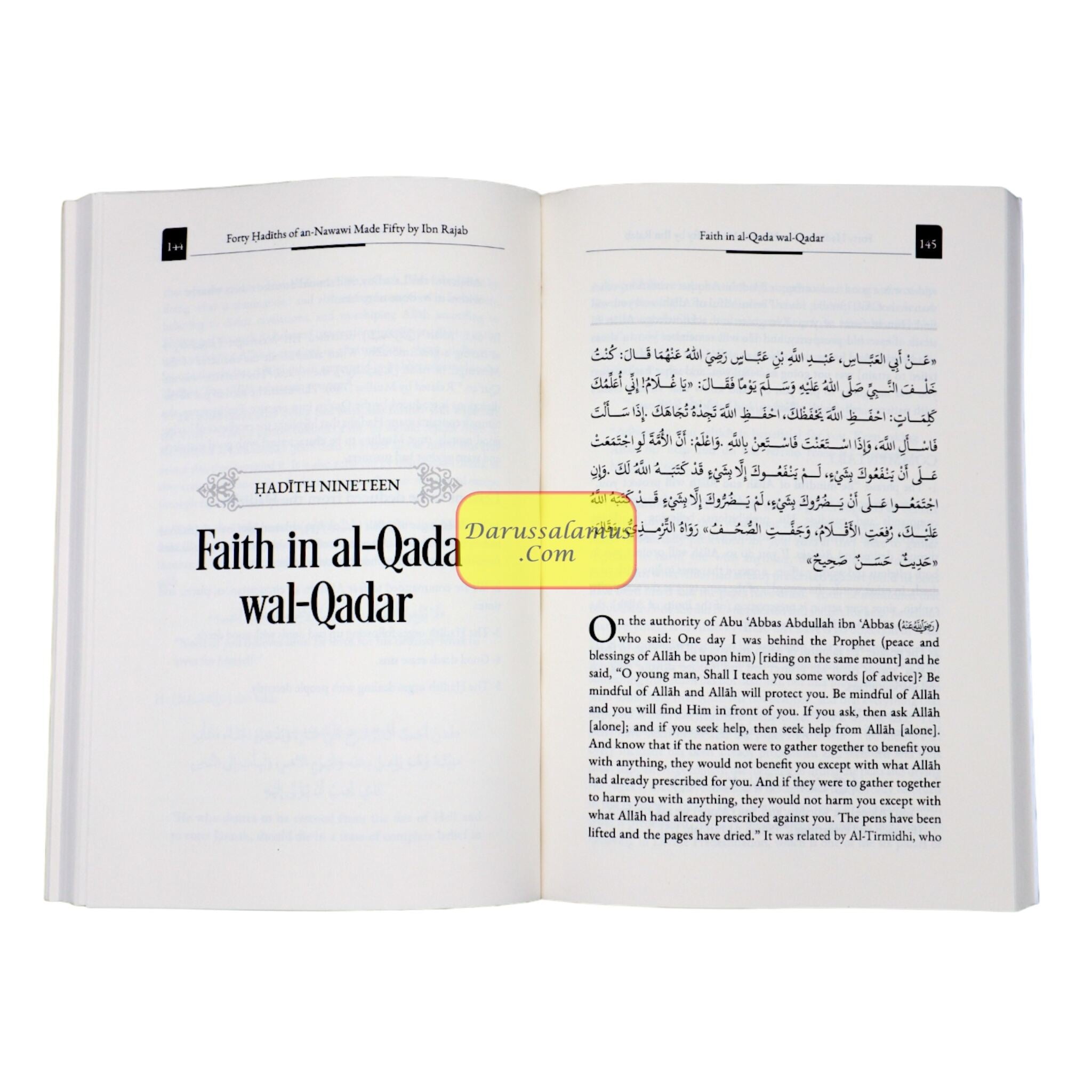 Commentary on Forty Hadith of an-Nawawi Made Fifty by Ibn Rajab、mySite、topwebapps