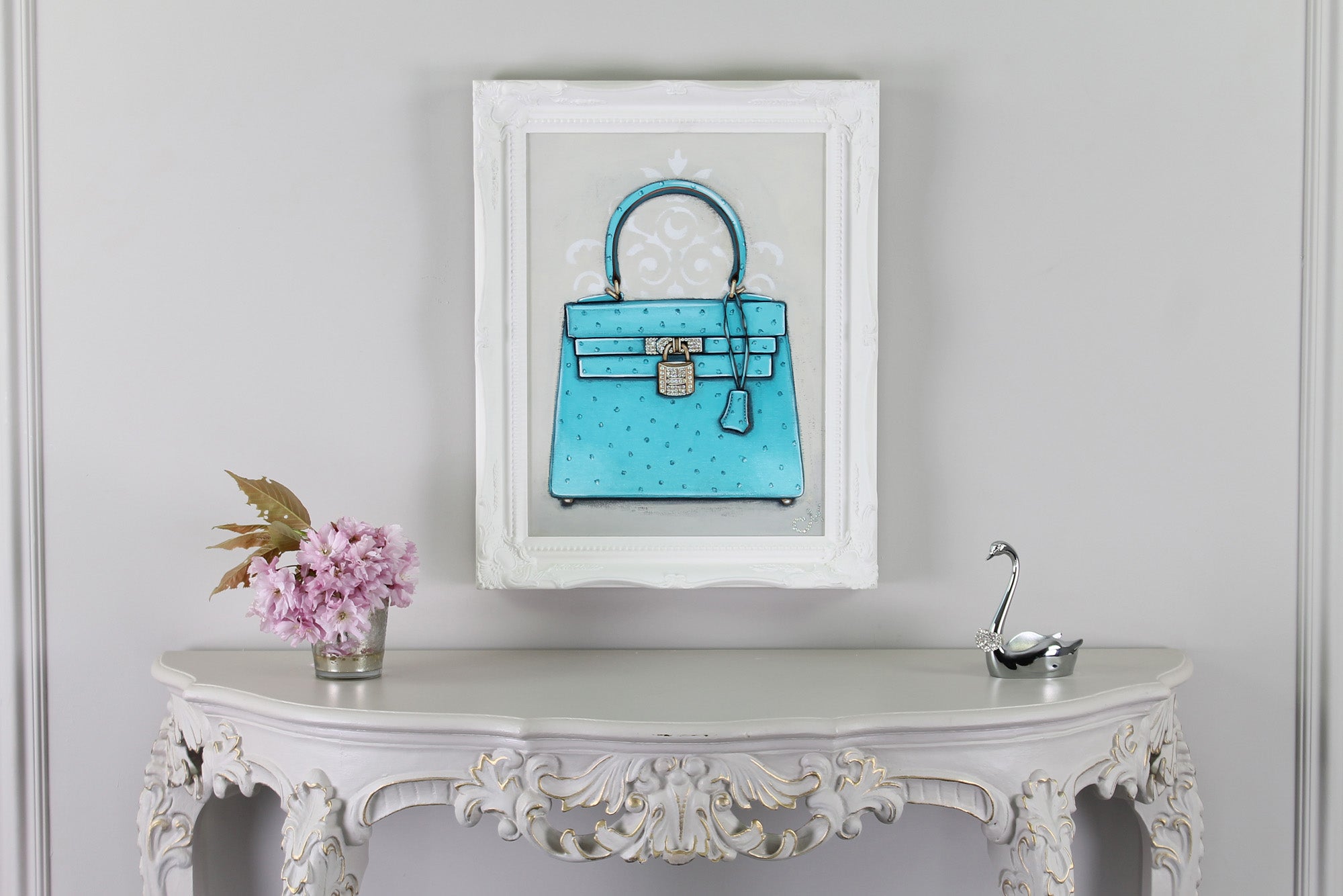 Original Hermès Kelly Ocean Dream Painting、mySite、garminoutage.com