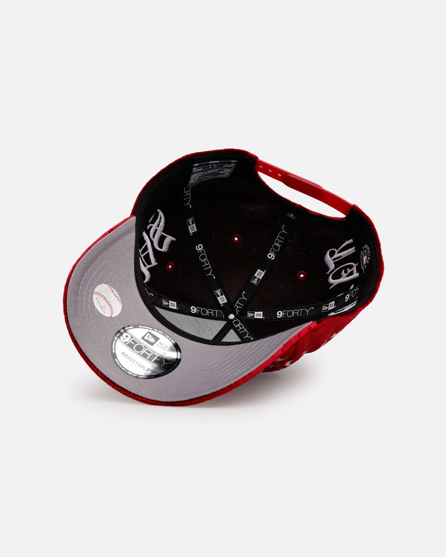 New Era Tampa Bay Rays 'Velvet Gothic Script' 9FORTY A-Frame Snapback Maroon、mySite、zt4zffjzw