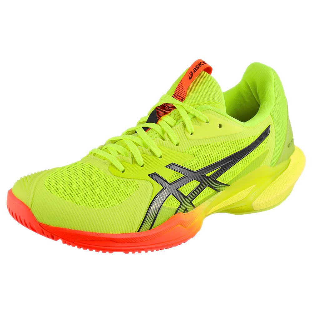Asics Women's Solution Speed FF 3 - Paris - Safety Yellow/Black、mySite、neckold