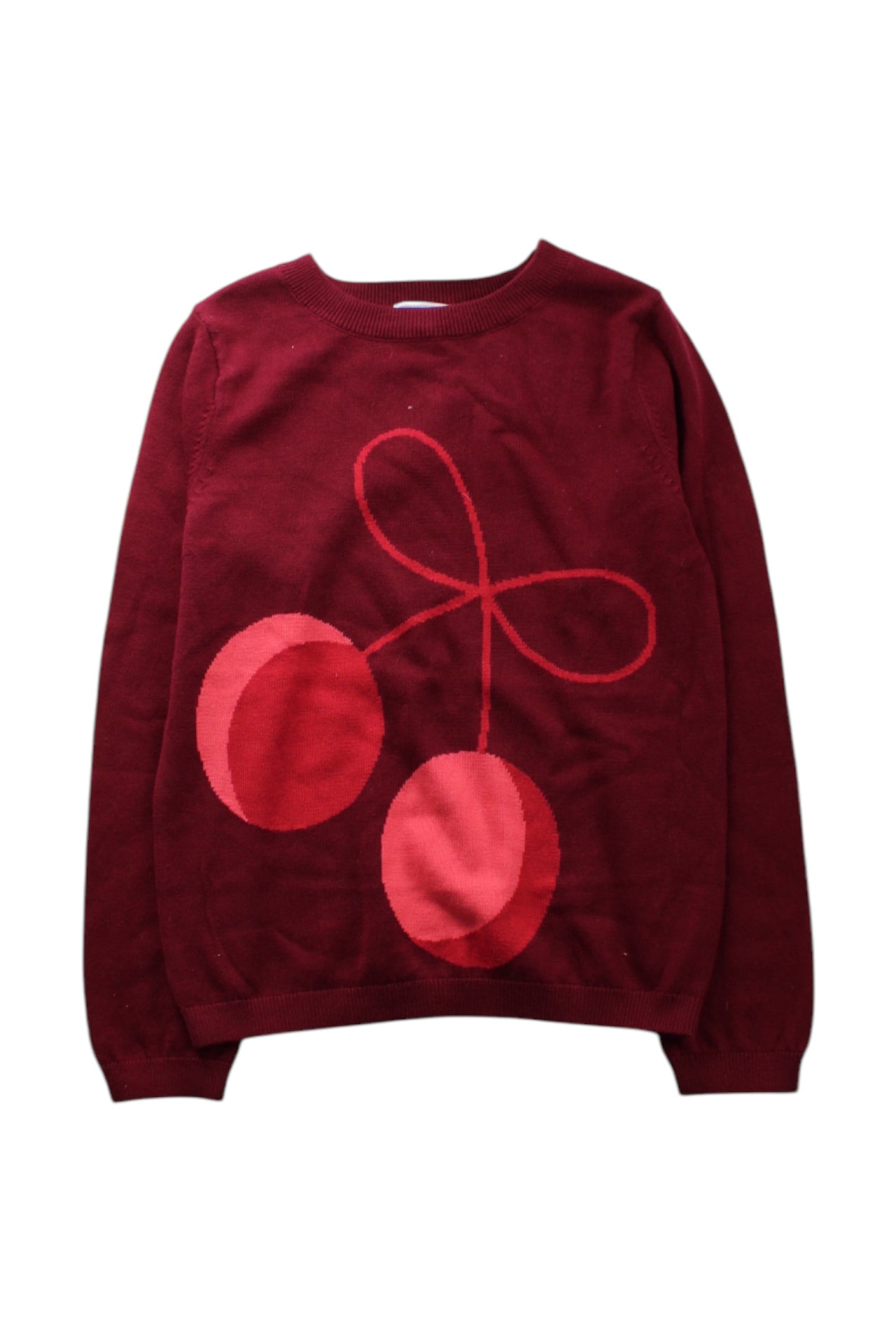 Jacadi Cherry Knit Sweater - 8Y、mySite、g9winljtr
