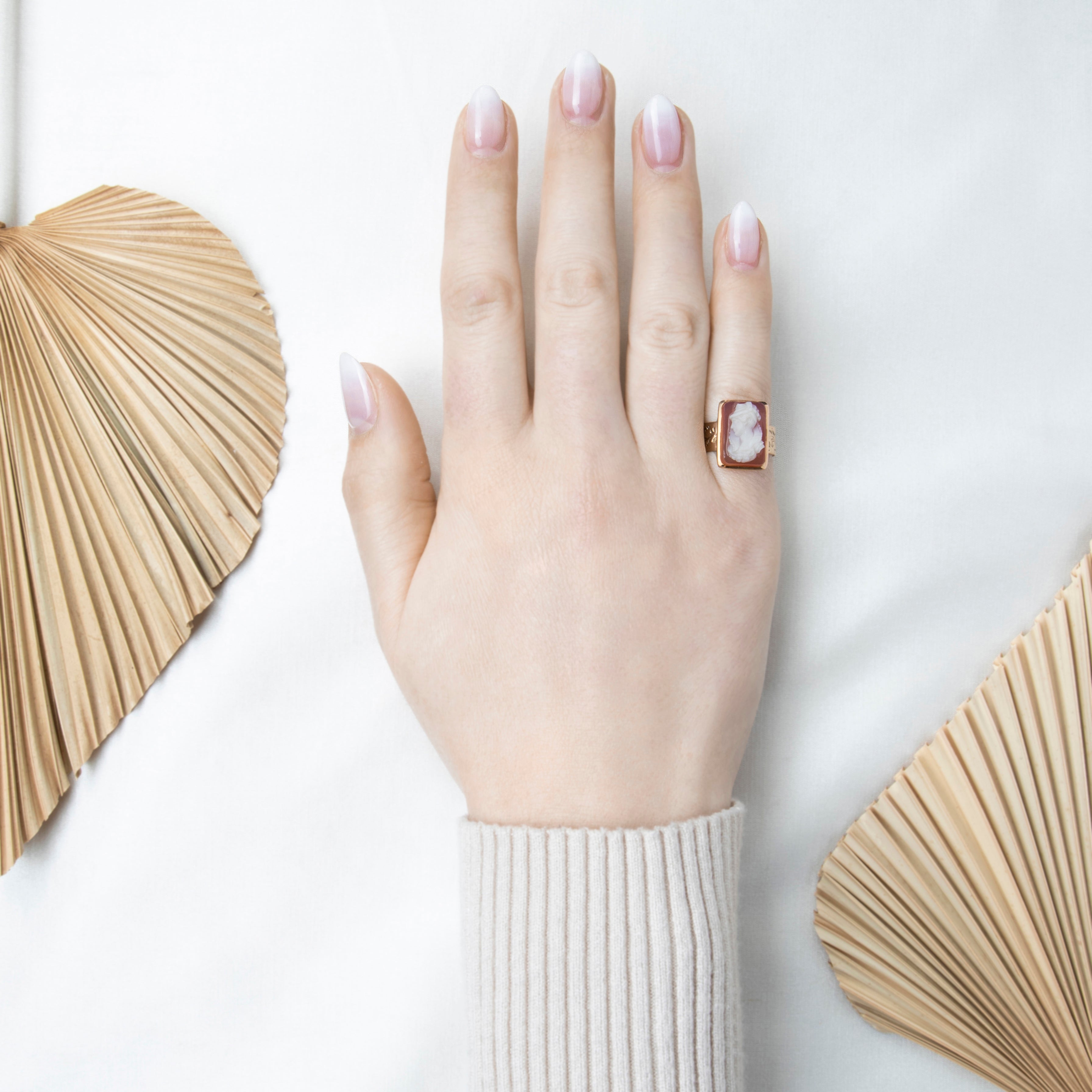 Antique Victorian 14k Yellow Gold Hardstone Cameo Ring 6.50、mySite、hinf8tx79