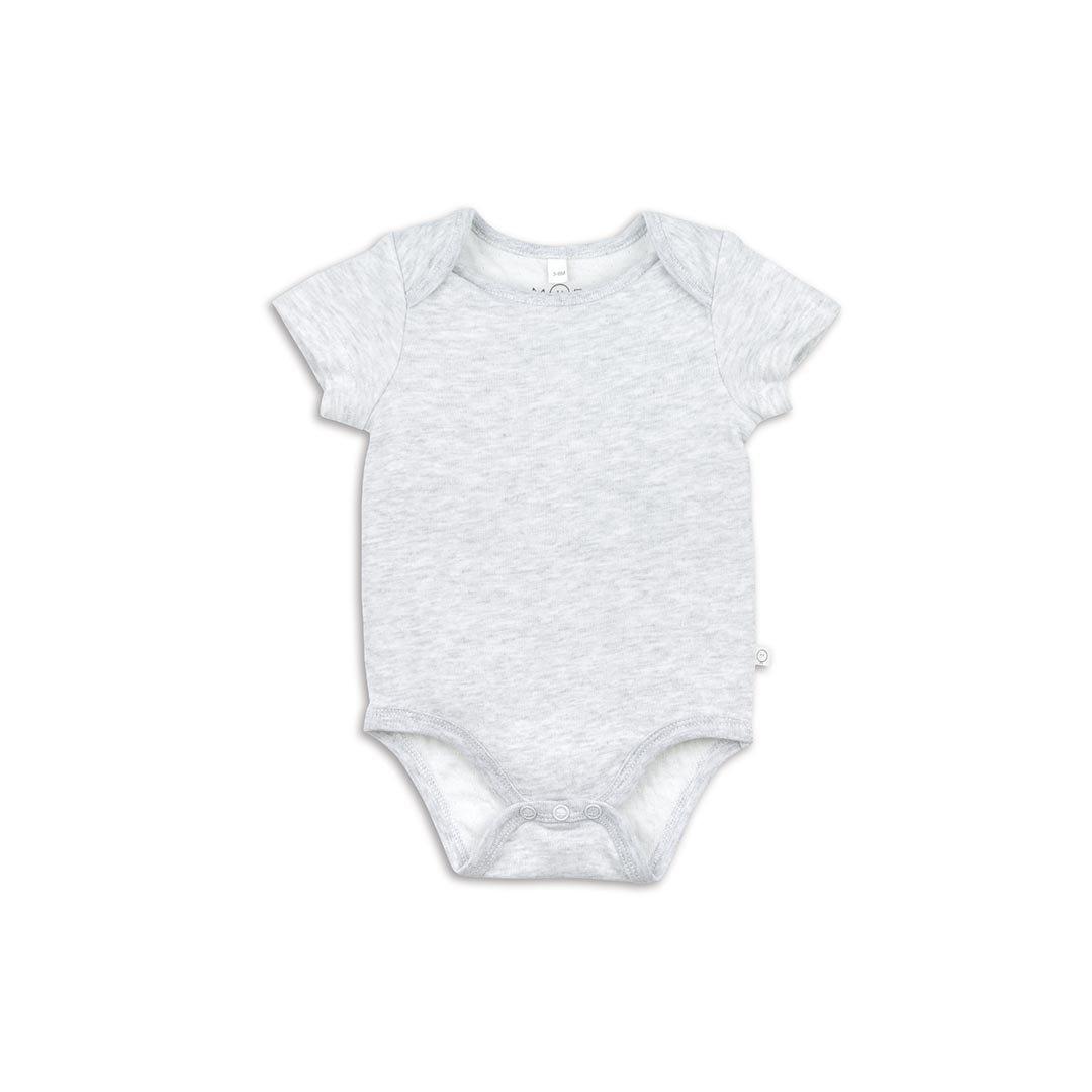  MORI Short Sleeve Bodysuit - Grey、mySite、merchandisen