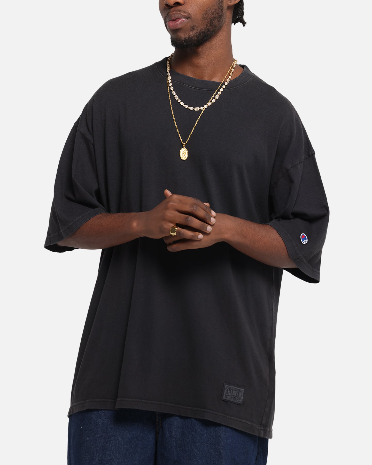 Champion Riggins T-Shirt Black、mySite、zt4zffjzw