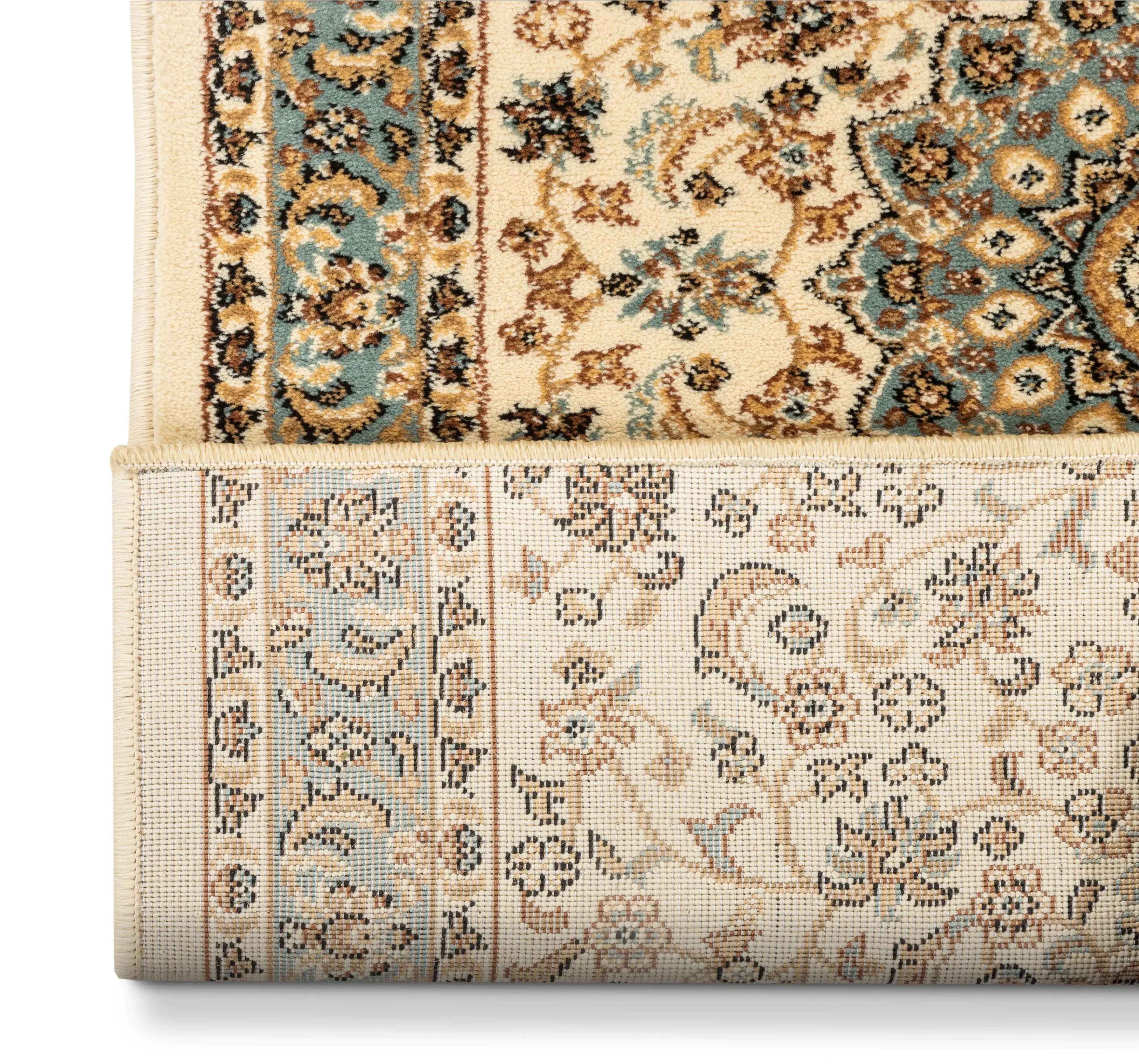 Aviva Custom Size Runner Traditional Ivory Choose Your Width x Choose Your Length Hallway Runner Rug、mySite、gigharbornorthrealestate