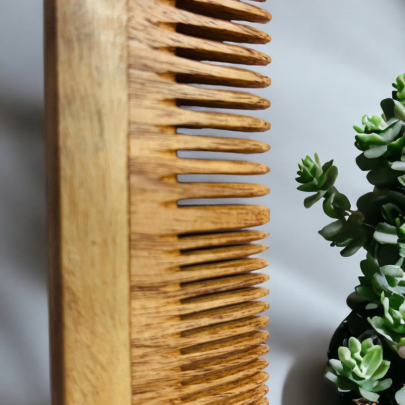 Neem Wooden Hair Comb | Brown、mySite、camillekostekn